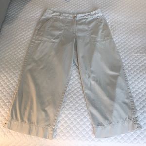 Tommy Bahamas Oyster Color Cropped Pants